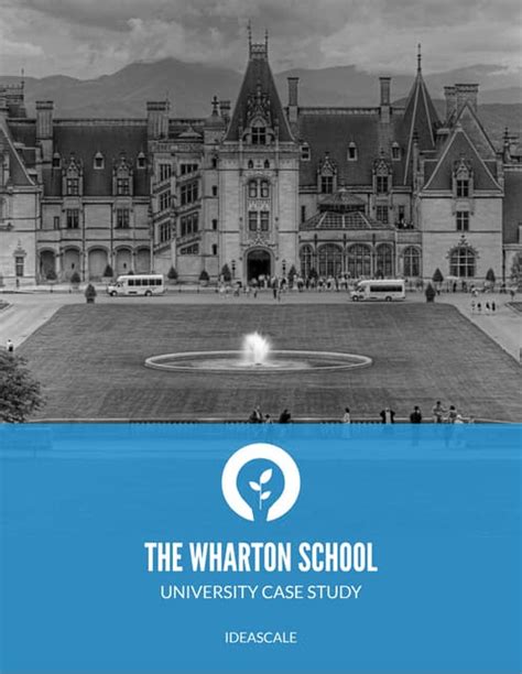 Case Study: The Wharton School | PDF