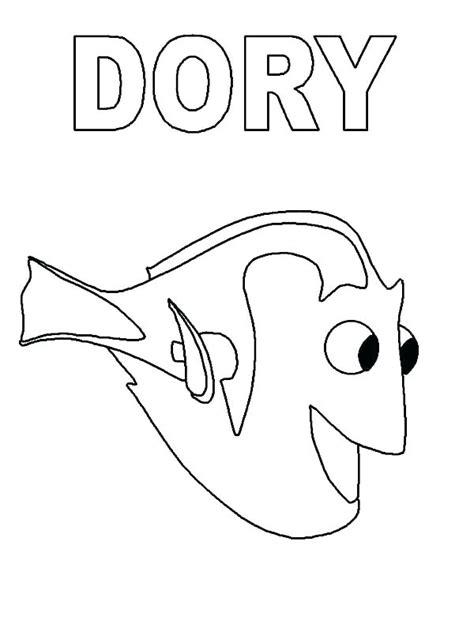 Baby Dory Coloring Pages at GetColorings.com | Free printable colorings ...