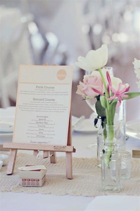 Creative Wedding Menu Ideas