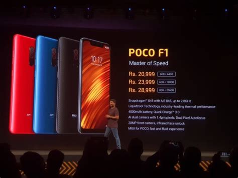 Xiaomi Poco F1 Launched: India Price, Specs and Features - Smartprix Bytes