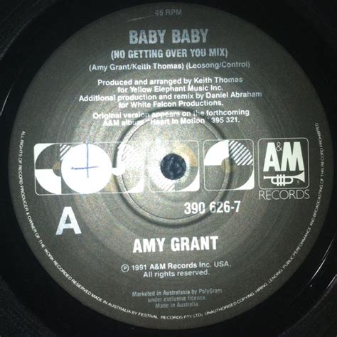 Amy Grant – Baby Baby (1991, Vinyl) - Discogs