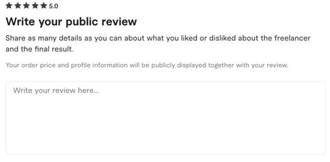 Reviews and ratings – Fiverr Help Center