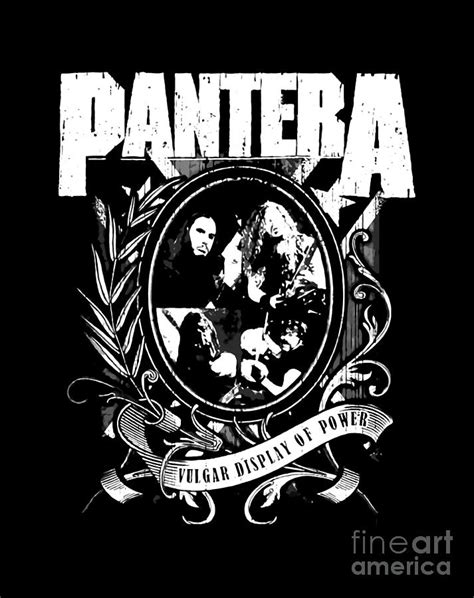 Pantera Vulgar Display Of Power Digital Art by Christina D Super