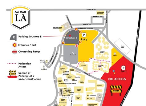 Construction in Parking Lots | Cal State LA