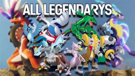 Pokemon All Legendaries - vrogue.co