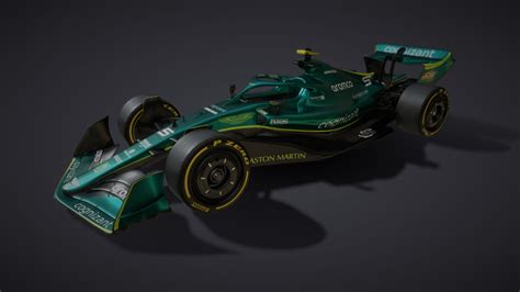 F1 2022 Aston Martin Livery - 3D model by Nick Broad (@nickbroad ...