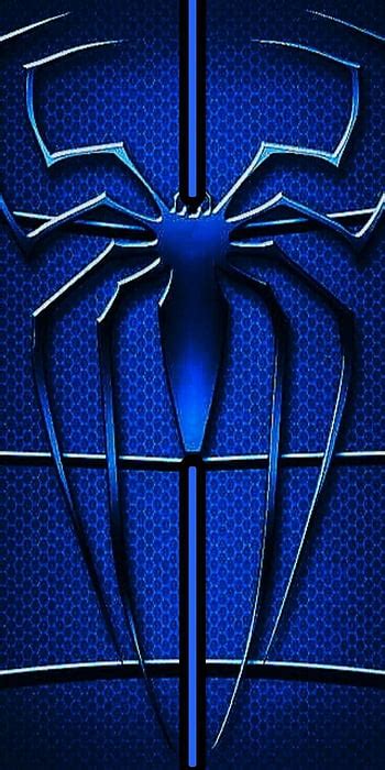 Blue Spiderman Wallpaper