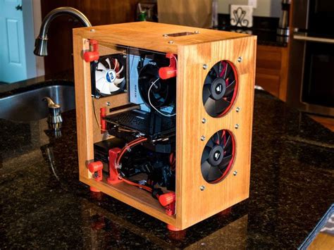 Timber Case: Wooden 3D Printed PC Case | Wood computer case, Pc cases ...