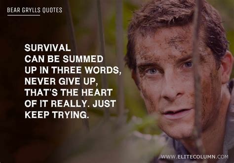 12 Bear Grylls Quotes That Will Give You Courage | EliteColumn