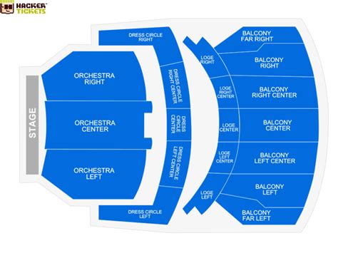 Nederlander Theatre Seating Map | Elcho Table