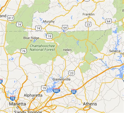 +30 Blue Ridge Georgia Map Assist - World Map Colored Continents