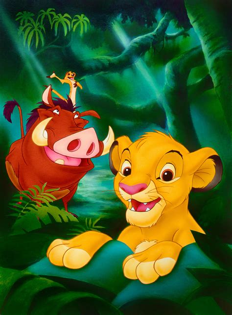 Lion King - Simba, Pumba and Timon :: Behance
