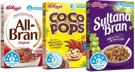 Kellogg Australia adopts health star ratings