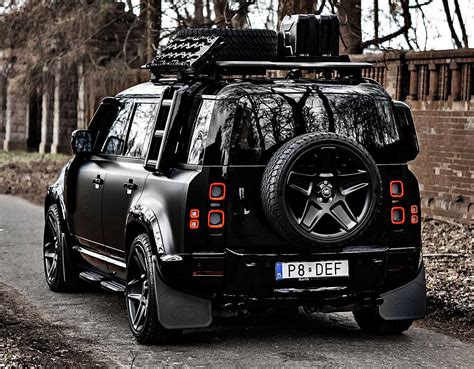 2022 Full Black Custom Land Rover Defender V8, BEAST!