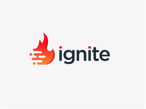 Ignite Logo Design | Text logo design, Logo design, ? logo