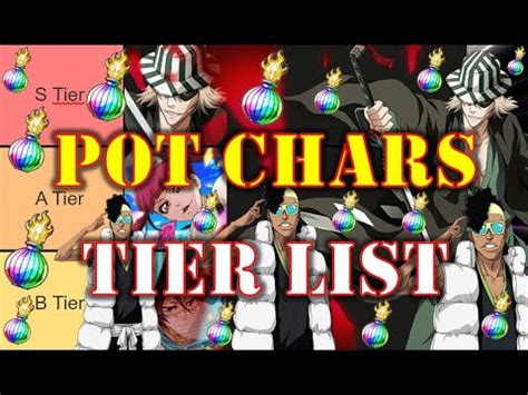 Link POTIONS IZ Characters TIER LIST - Bleach Brave Souls Drop Slot ...