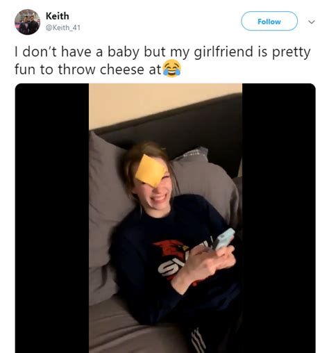 The "Cheese Challenge" Has Parents Throwing Slices on Their Baby's Faces