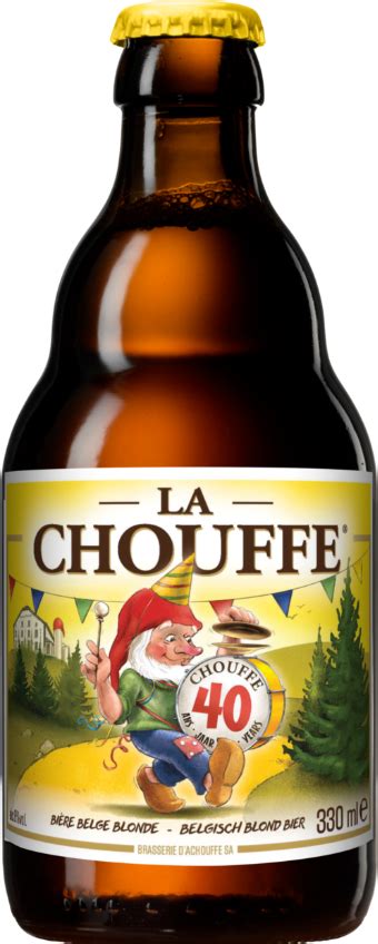 La CHOUFFE, Belgian blond beer - CHOUFFE