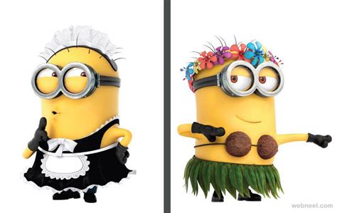 Minions - Upcoming 3D Animation Movie Trailer and Character Designs