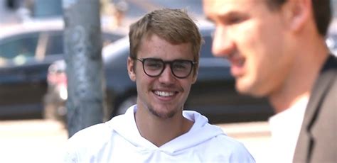 Justin Bieber Shows Off His Gorgeous Smile Before Church | Justin ...