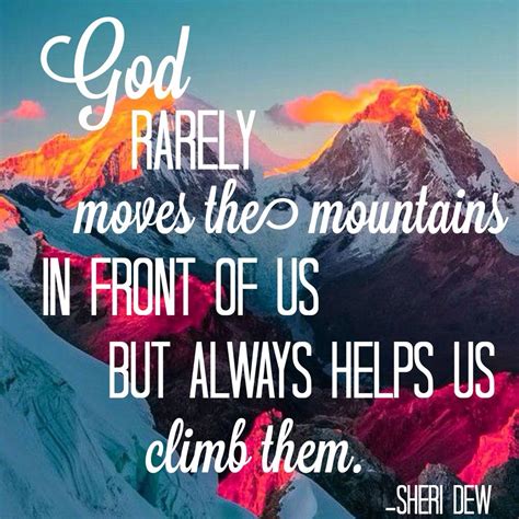 Quotes About God Moving Mountains - ShortQuotes.cc