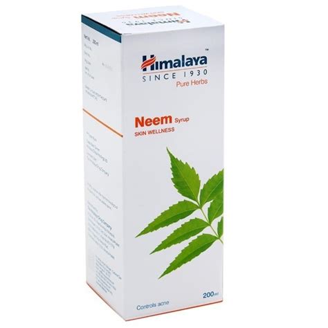 Himalaya Wellness Pure Herbs Neem Syrup: Uses, Price, Dosage, Side ...