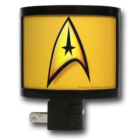 Star Trek Command Insignia Night Light