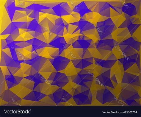 Purple and gold geometric Royalty Free Vector Image