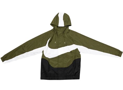 Over 50% OFF the Nike Sportswear Swoosh Woven Jacket "Olive" — Sneaker Shouts