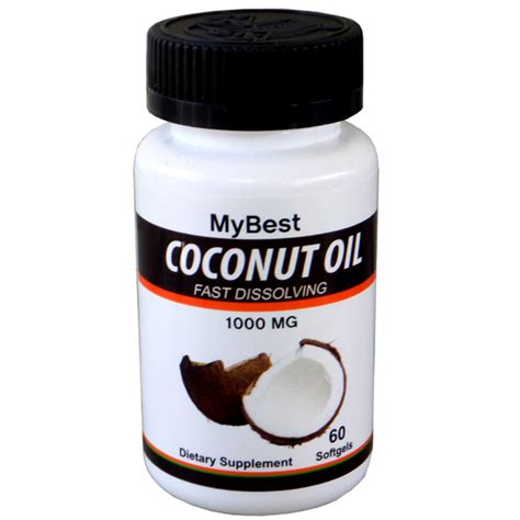 Coconut Oil Capsules – MyBest