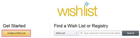 Amazon Wish List Button