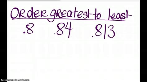 Greater Than Less Than Decimals Calculator