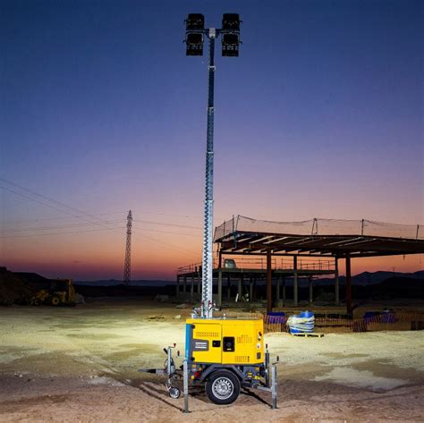 LED portable light towers - Atlas Copco Australia