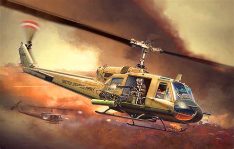 Download Aircraft Attack Helicopter Helicopter Military Bell UH-1 ...