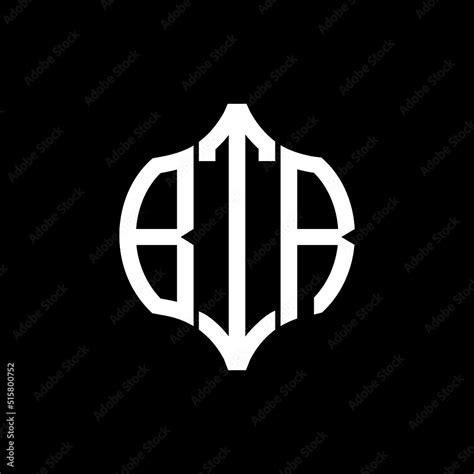 BTR letter logo. BTR best black background vector image. BTR Monogram logo design for ...