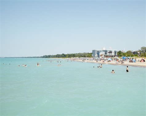 Grand Bend Beach Goers, Horizontal - Grand Bend Beach Picture