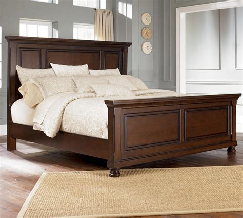Ashley Furniture Porter B697-58+56+97 King Panel Bed | Lindy's Furniture Company | Panel Beds