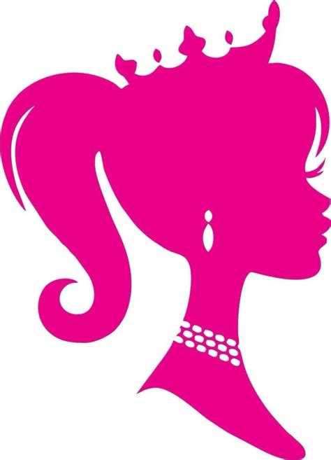 Barbie Princess Silhouette | Barbie drawing, Barbie princess, Barbie ...