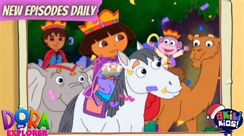 Dora The Explorer | The Three Kings' Treats | Akili Kids! - YouTube