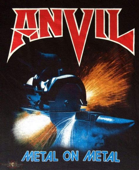 Bildresultat för anvil band | Bandas de heavy metal, Portadas de álbumes de rock, Música heavy metal