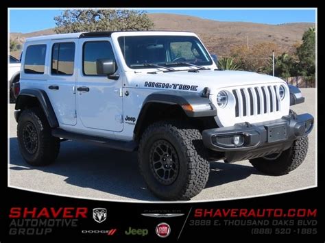 Pre-Owned 2022 Jeep Wrangler Unlimited High Tide 4D Sport Utility in Thousand Oaks #20691B ...