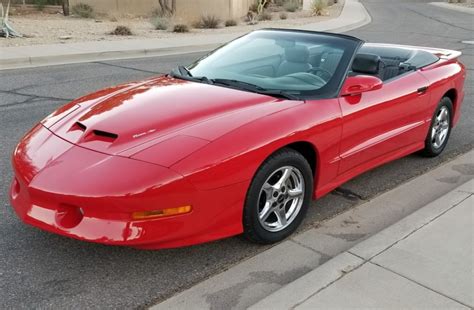 17k-Mile 1997 Pontiac Firebird Trans Am Convertible WS6 for sale on BaT ...