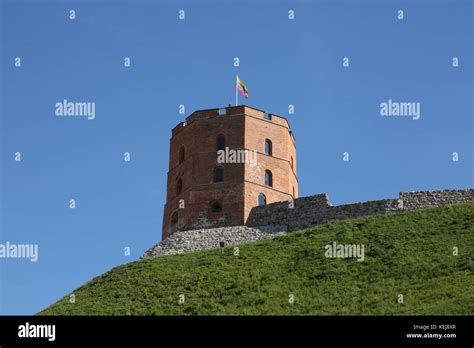 Gediminas' Tower In Vilnius Stock Photo - Alamy