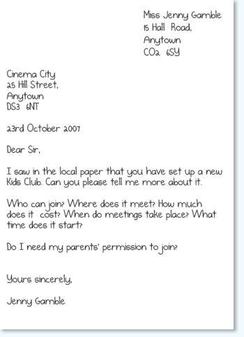 40+ Formal Handwritten Letter Format Latest - Format Kid