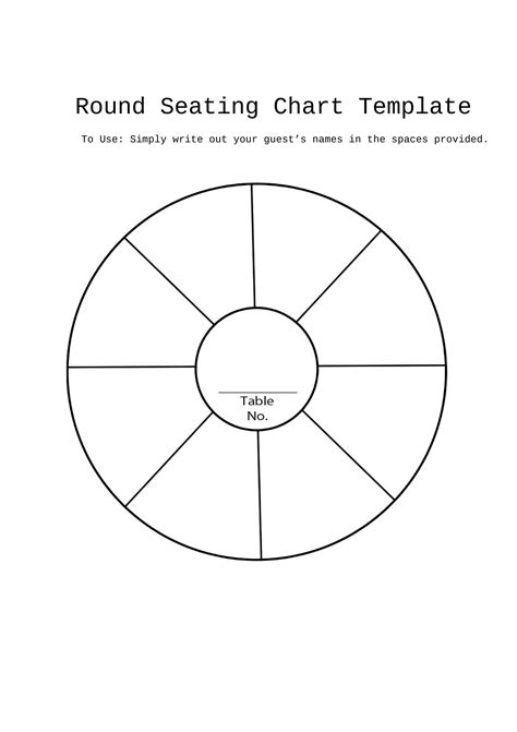 40+ Great Seating Chart Templates (Wedding, Classroom + more)