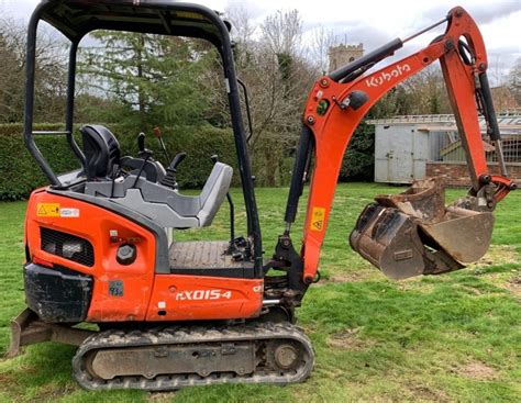 Digger Bidder - Kubota KX015-4 mini excavator 2013 quick hitch 4 buckets