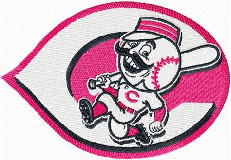 Cincinnati Reds Alternate Logo machine embroidery design