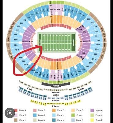 2 Rose Bowl Tickets. Penn State Section. | eBay