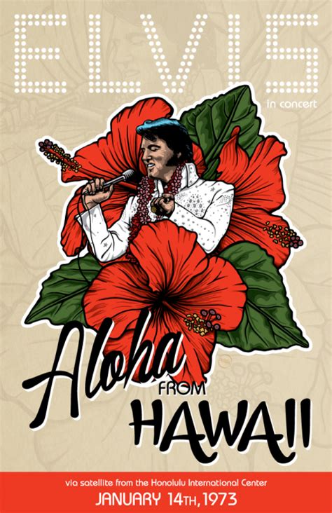 Elvis Aloha From Hawaii | Poster By SinclairArt