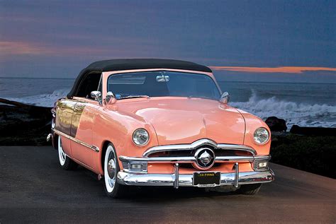 1950 Ford Custom Convertible Photograph by Dave Koontz